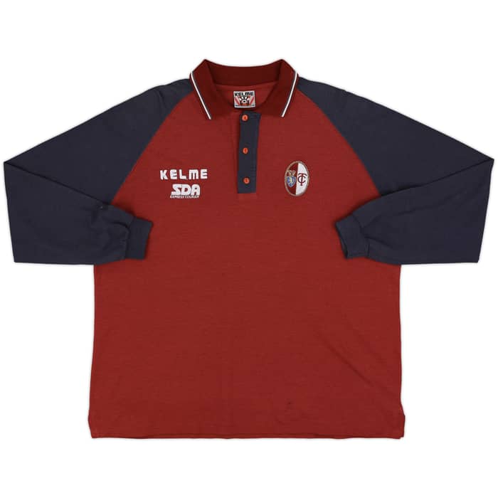 1996-97 Torino Kelme Polo L/S Shirt - 8/10 - (L)