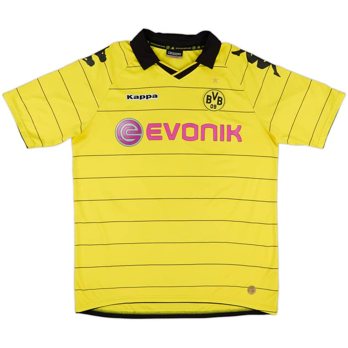 2010-11 Borussia Dortmund Home Shirt Lewandowski #7 - 7/10 - (L)