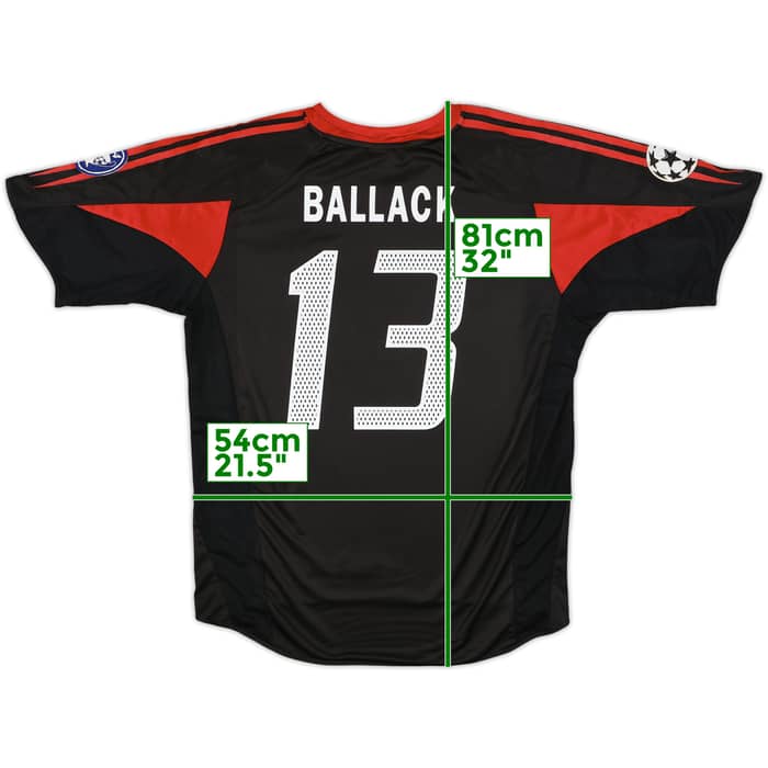 2004-05 Bayern Munich Third Shirt Ballack #13 - 7/10 - (L)