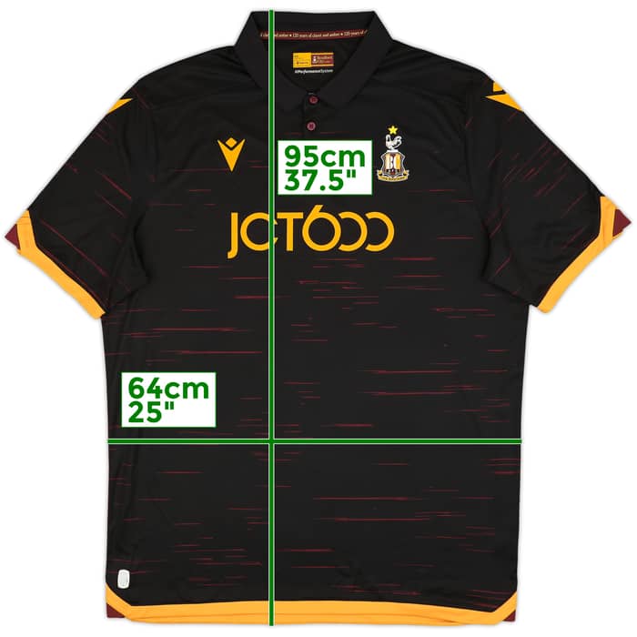 2023-24 Bradford City Third Shirt - 8/10 - (4XL)