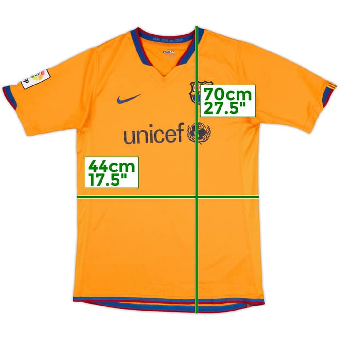 2006-08 Barcelona Away Shirt - 8/10 - (XL.Boys)