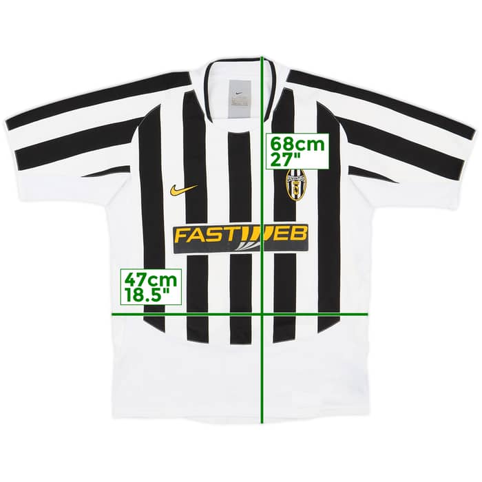 2003-04 Juventus Home Shirt - 7/10 - (L.Boys)