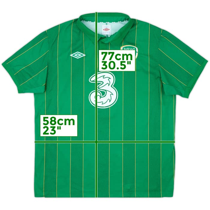 2011-12 Ireland Home Shirt - 6/10 - (XL)