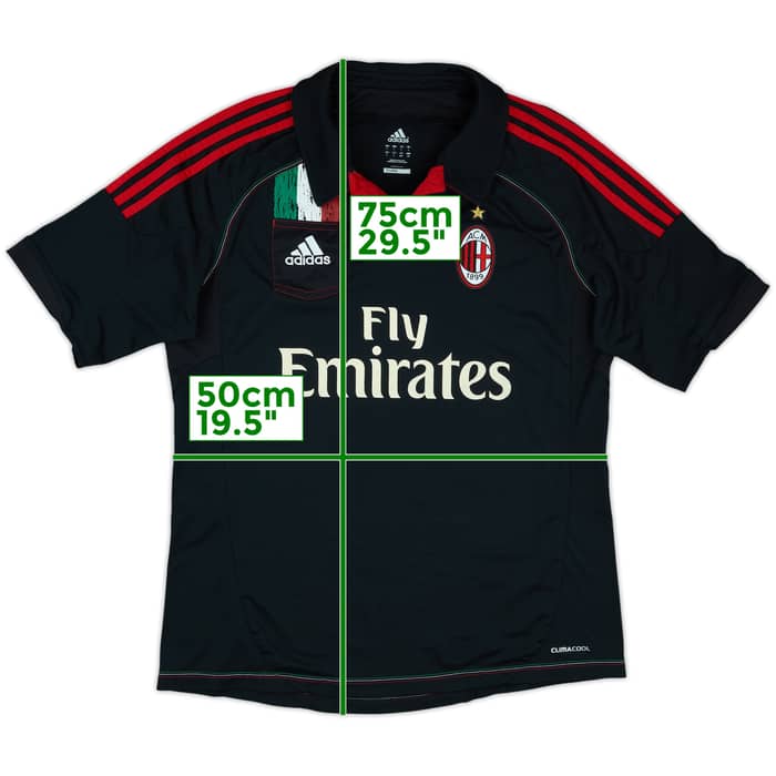 2012-13 AC Milan Third Shirt - 6/10 - (L)