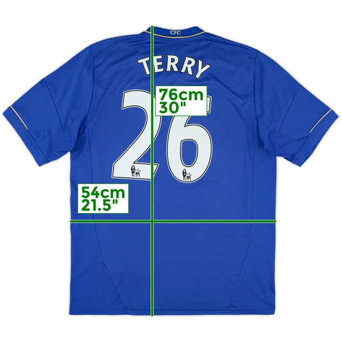 2012-13 Chelsea Home Shirt Terry #26 - 7/10 - (L)