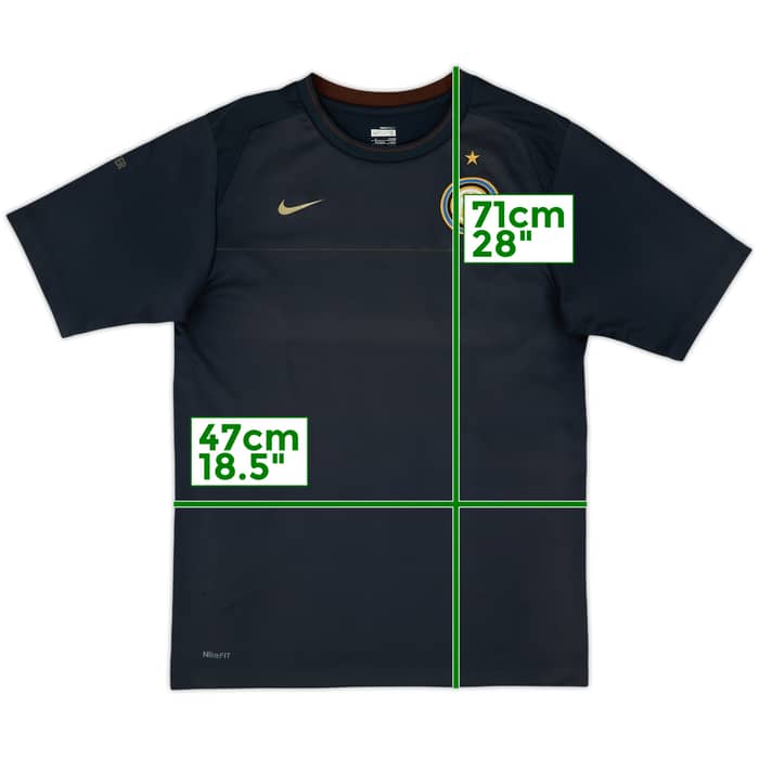 2008-09 Inter Milan Nike Training Shirt - 6/10 - (S)