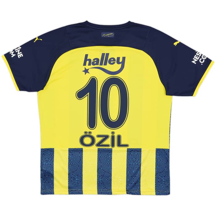 2021-22 Fenerbahce Home Shirt Ozil #10 - 9/10 - (L)