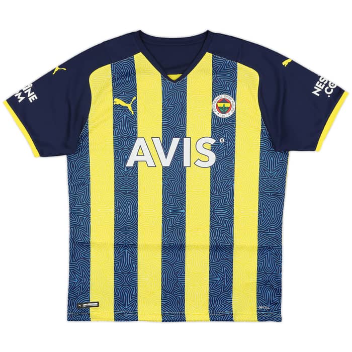 2021-22 Fenerbahce Home Shirt Ozil #10 - 9/10 - (L)
