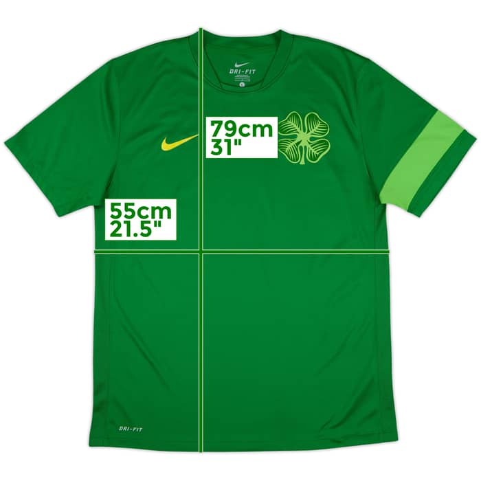 2010-11 Celtic Nike Training Shirt - 7/10 - (L)