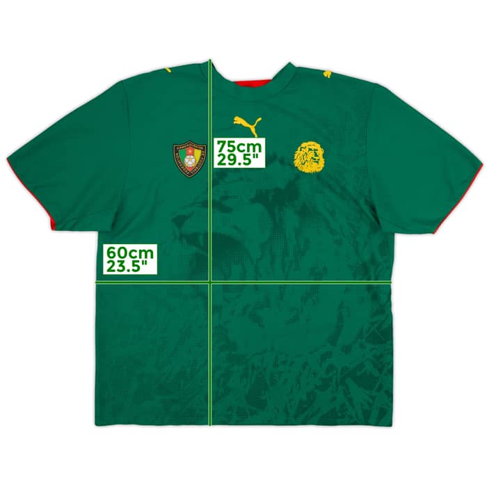 2006-08 Cameroon Home Shirt - 10/10 - (XL)