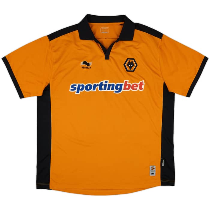 2010-11 Wolves Home Shirt - 9/10 - (XL)