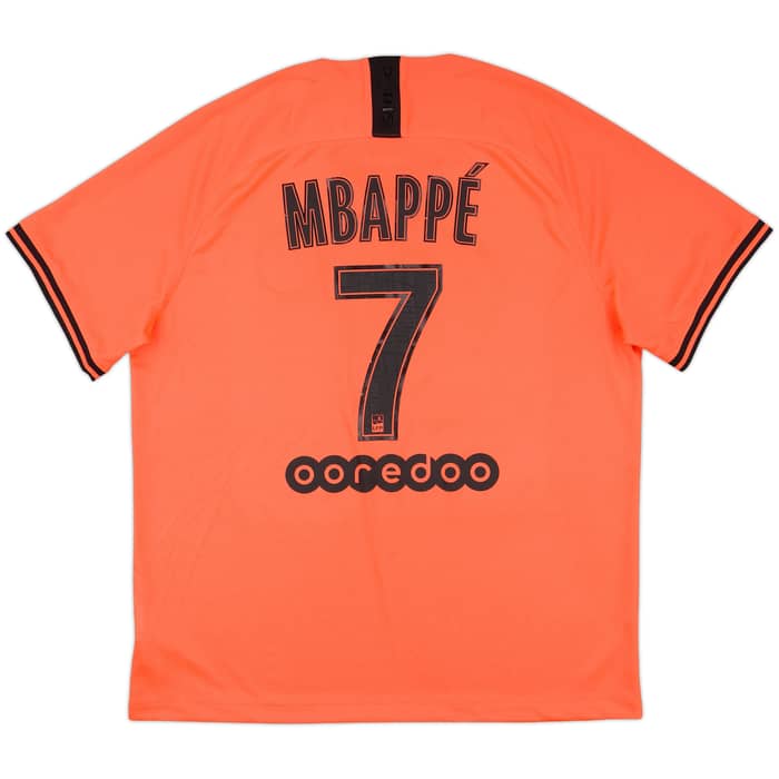 2019-20 Paris Saint-Germain Away Shirt Mbappe #7 - 7/10 - (XL)