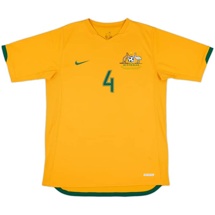2006-08 Australia Home Shirt Cahill #4 - 8/10 - (M)