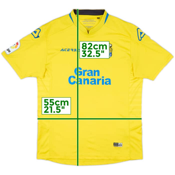 2017-18 Las Palmas Home Shirt - 7/10 - (XXL)