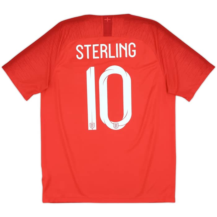 2018-19 England Away Shirt Sterling #10 - 10/10 - (L)