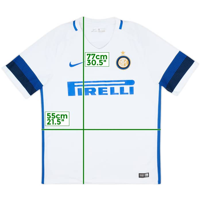 2016-17 Inter Milan Away Shirt - 8/10 - (L)