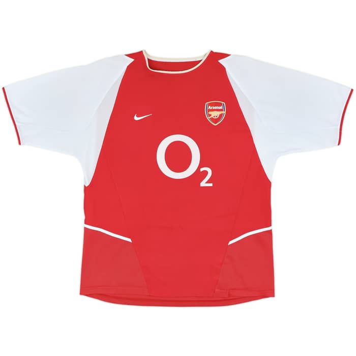 2002-04 Arsenal Home Shirt Bergkamp #10 - 7/10 - (XL)