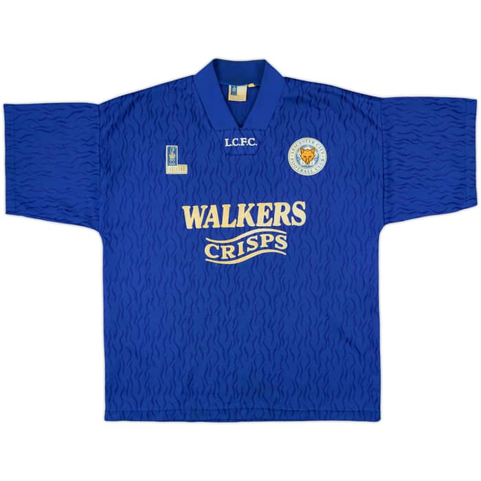 1992-94 Leicester Home Shirt - 8/10 - (L)