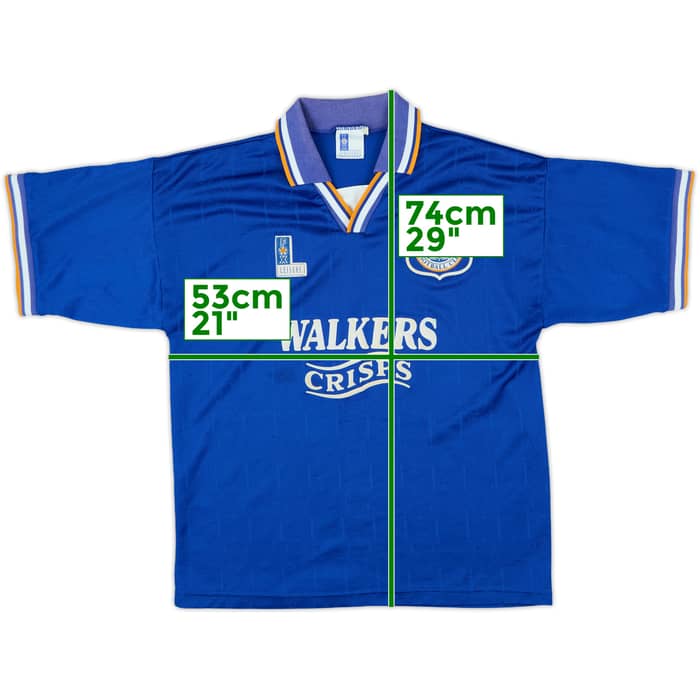 1994-96 Leicester Home Shirt - 9/10 - (M)