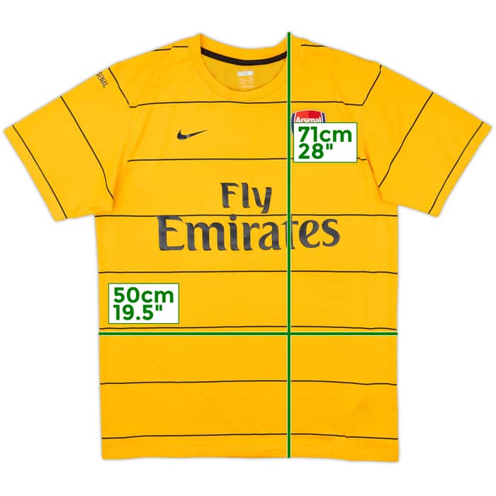 2008-09 Arsenal Nike Training Shirt - 8/10 - (M)