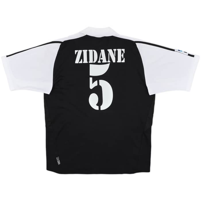 2001 Real Madrid Away Shirt Zidane #5 - 9/10 - (M)