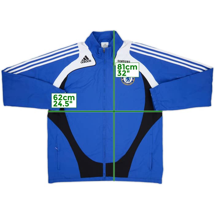 2008-09 Chelsea adidas Track Jacket - 7/10 - (L/XL)