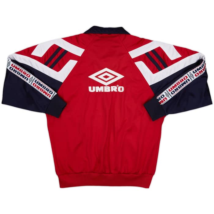 1998-99 Sevilla Umbro Track Jacket - 8/10 - (XL.Boys)
