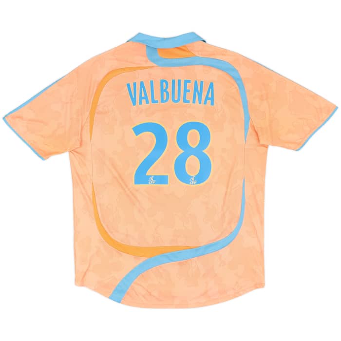 2007-08 Olympique Marseille Third Shirt Valbuena #28 - 7/10 - (XL)