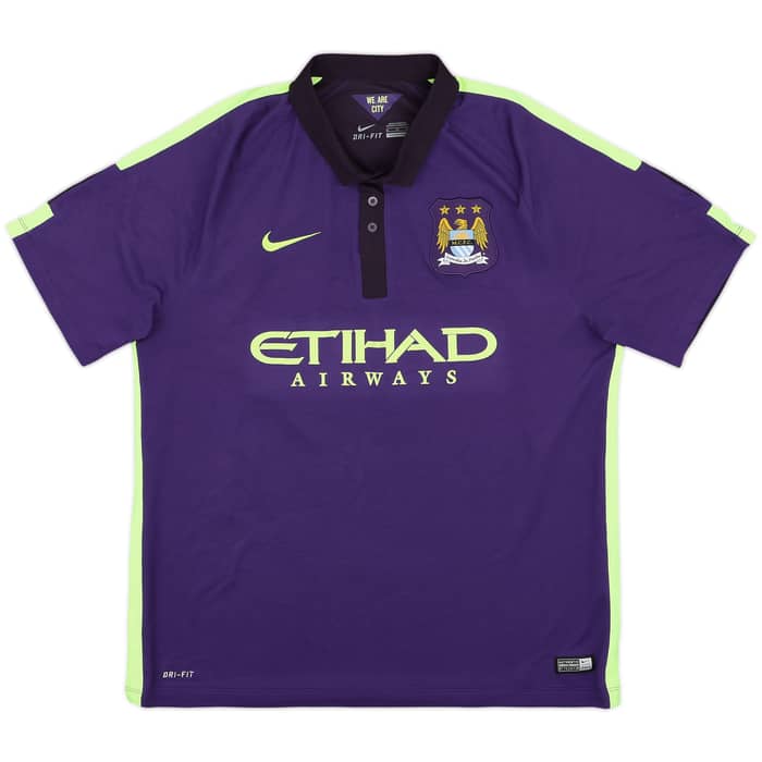 2014-15 Manchester City Third Shirt Toure Yaya #42 - 6/10 - (XL)
