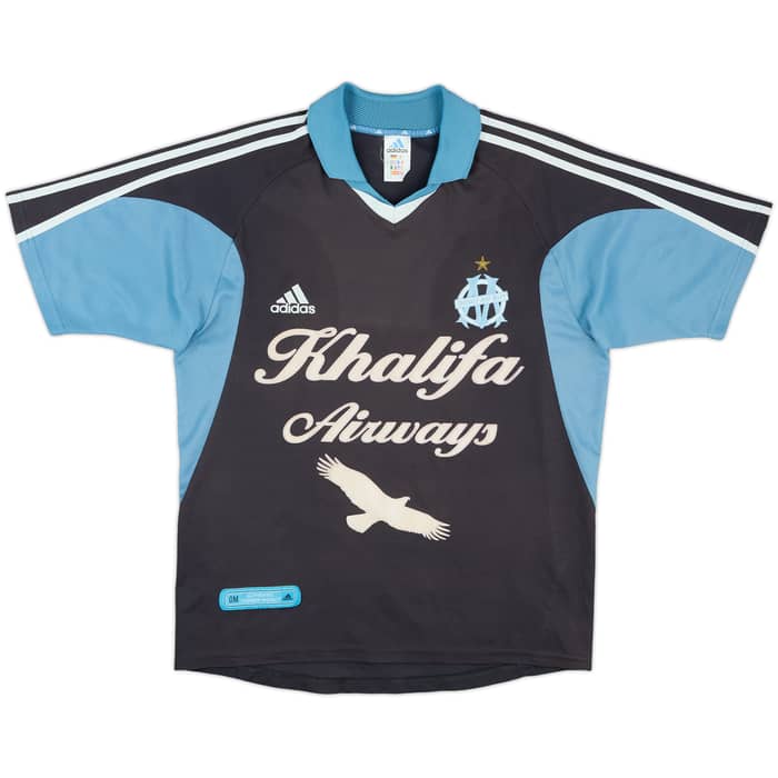 2001-02 Olympique Marseille Away Shirt - 8/10 - (M)