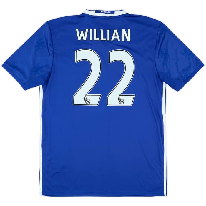 2016-17 Chelsea Home Shirt Willian #22 - 8/10 - (M)