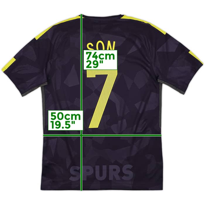 2017-18 Tottenham Third Shirt Son #7 - 9/10 - (M)