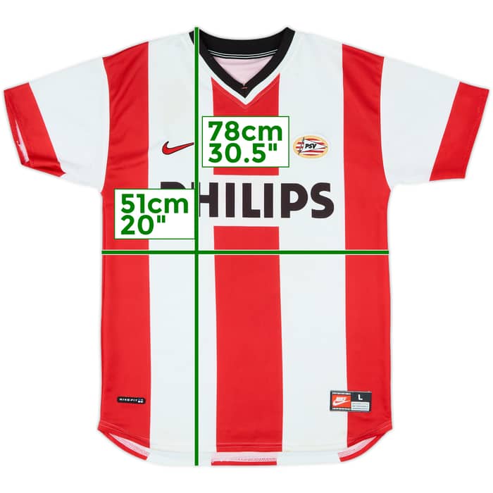1998-00 PSV Home Shirt - 6/10 - (L)