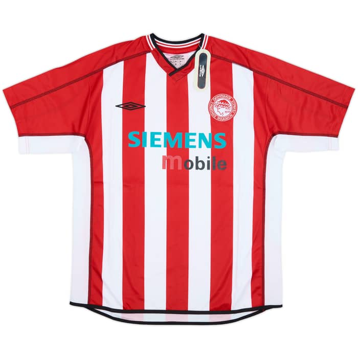 2002-03 Olympiakos Home Shirt (M)