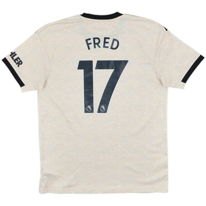 2019-20 Manchester United Away Shirt Fred #17 - 9/10 - (L)
