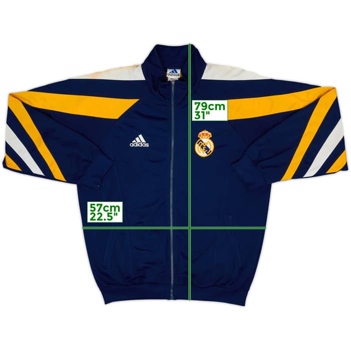 1998-99 Real Madrid adidas Track Jacket - 4/10 - (M)