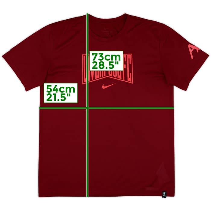 2022-23 Liverpool Nike Training Shirt - 10/10 - (M)