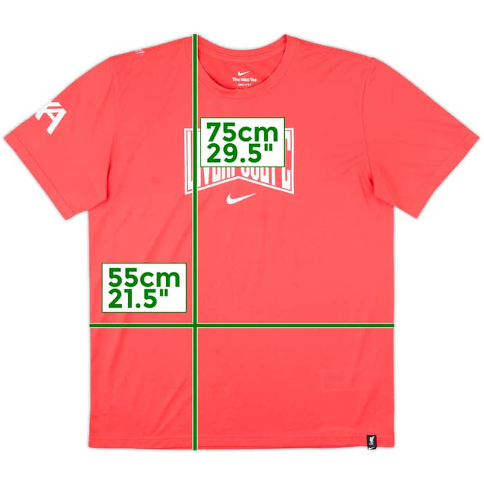 2022-23 Liverpool Nike Graphic Tee - 5/10 - (L)