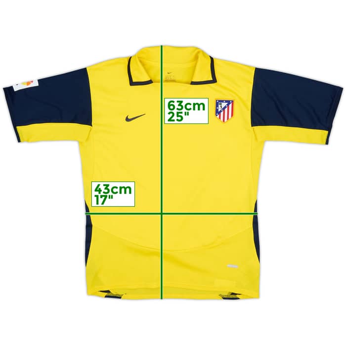 2003-04 Atletico Madrid Away Shirt - 6/10 - (L.Boys)