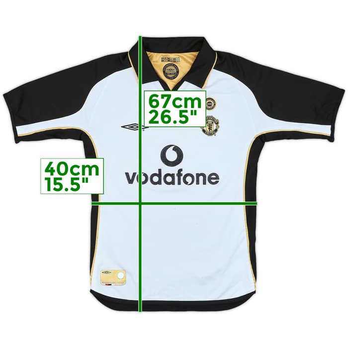 2001-02 Manchester United Centenary Away/Third Shirt - 5/10 - (S.Boys)