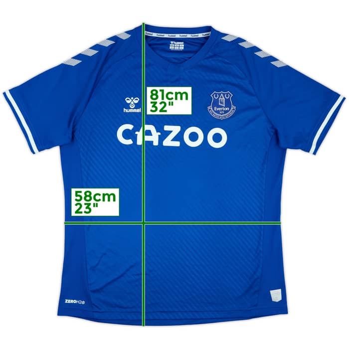 2020-21 Everton Home Shirt - 10/10 - (XXL)