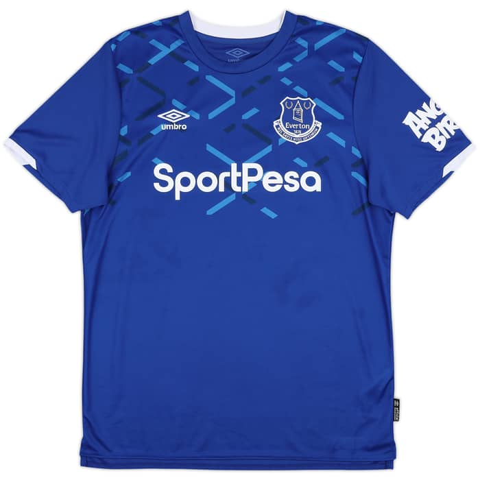 2019-20 Everton Home Shirt Walcott #11 - 8/10 - (L)