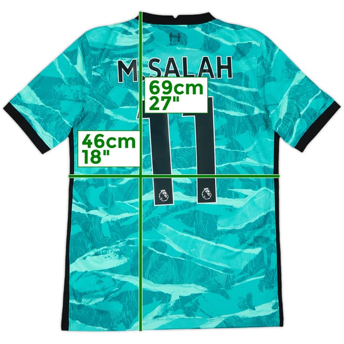 2020-21 Liverpool Away Shirt M.Salah #11 (XL.Boys)