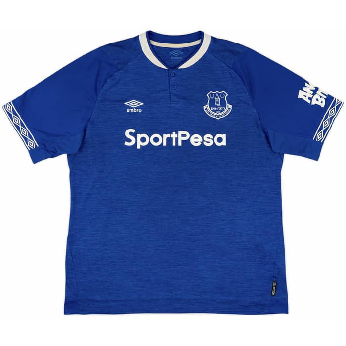2018-19 Everton Home Shirt Baines #3 - 10/10 - (XXL)