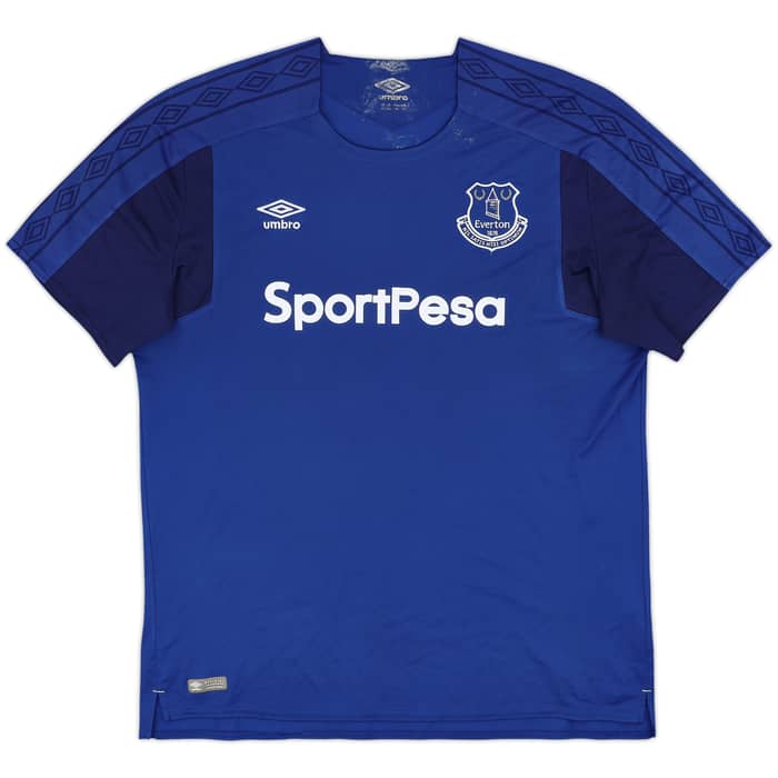 2017-18 Everton Home Shirt Baines #3 - 7/10 - (XXL)