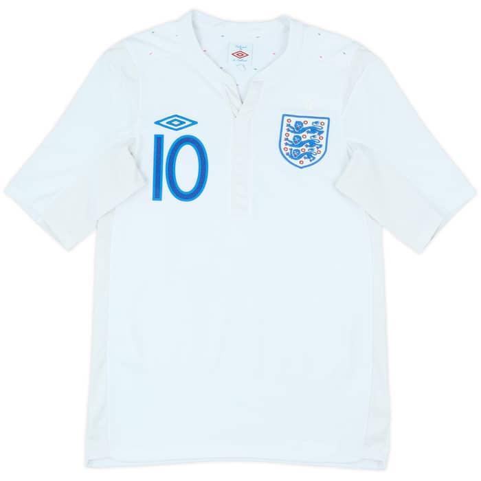 2010-11 England Home Shirt Rooney #10 - 8/10 - (S)