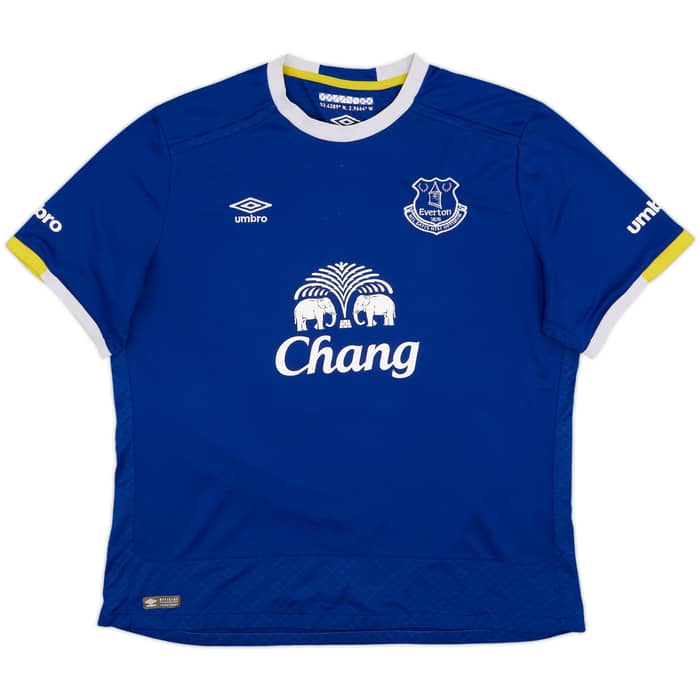 2016-17 Everton Home Shirt Lukaku #10 - 8/10 - (XL)
