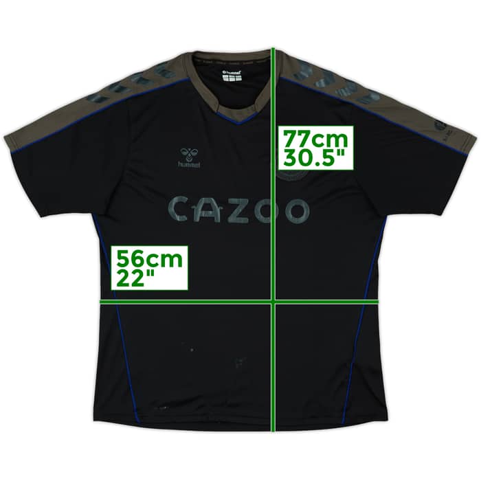 2021-22 Everton Hummel Training Shirt - 4/10 - (L)