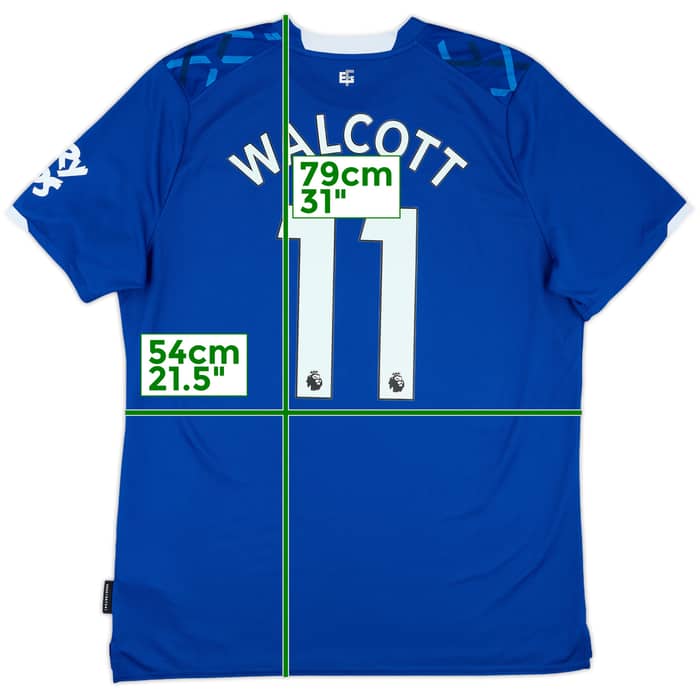 2019-20 Everton Home Shirt Walcott #11 - 10/10 - (XL)
