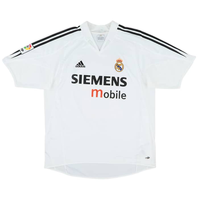 2004-05 Real Madrid Home Shirt Beckham #23 - 9/10 - (L)